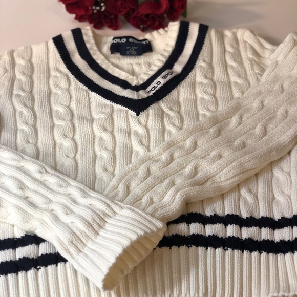 Other - Ralph Lauren POLO  V-neck sweater vintage